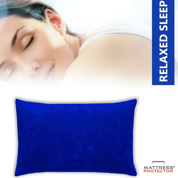 Mattress_Protector_Cotton_Pillows_Cover_(Pack_of_6,_46_cm*72_cm,_Blue)