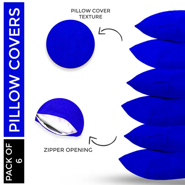 Mattress_Protector_Cotton_Pillows_Cover_(Pack_of_6,_46_cm*72_cm,_Blue)