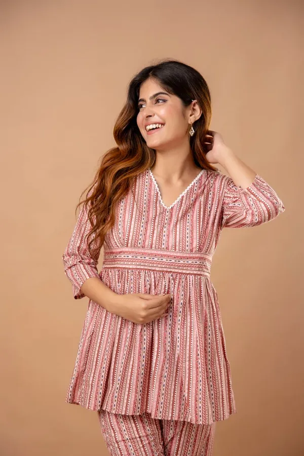 Pink_Printed_Cotton_Kurta_and_Pant_Co-ord_Set_|_For_Women