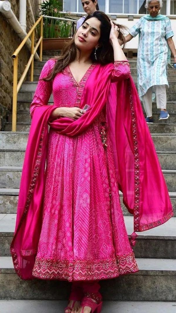 Pink_Designer_Party_Wear_Look_Fully_Flair_With_Attached_Pad_Gown_With_Dupatta_For_Women