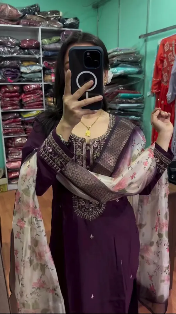 Purple_Designerr_Party_Wear_Look_Pure_Chinnon_Silk_Top_Bottom_&_Dupatta_Set_For_Women
