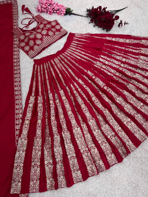 Pink_Wedding_Lehenga_Choli_With_Full_Heavy_Embroidery_Sequence_Work_For_Women