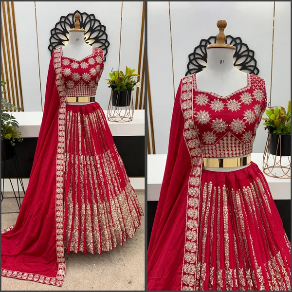 Pink_Wedding_Lehenga_Choli_With_Full_Heavy_Embroidery_Sequence_Work_For_Women