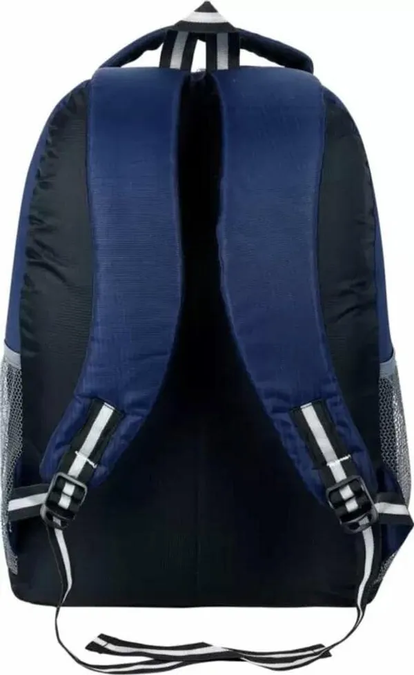 Blue___Solid_Backpack_For_Men_&_Women_-_Polyester_Fabric