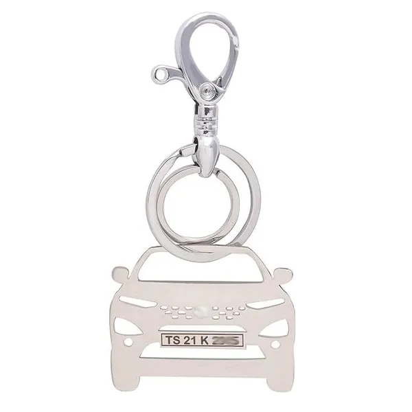 RoiDes_Arts_1.75mm_Thick_Customized_Car_Key_Chain_Your_Car_No._Plate_on_Your_Any_Car_Model_Keychain