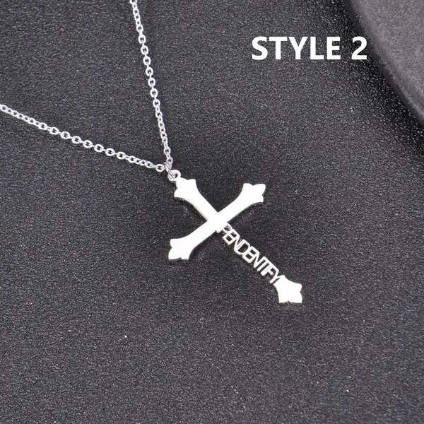 RoiDes_Arts_Custom_Cross_Necklace,_Rose_Gold,_Brass,_45_cm_Chain_Length,_Modern_Style,_Personalized_Religious_Jewelry