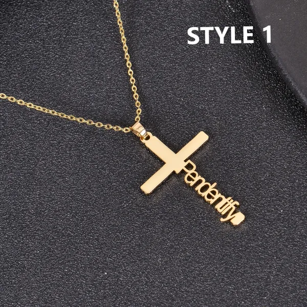RoiDes_Arts_Custom_Cross_Necklace,_Rose_Gold,_Brass,_45_cm_Chain_Length,_Modern_Style,_Personalized_Religious_Jewelry