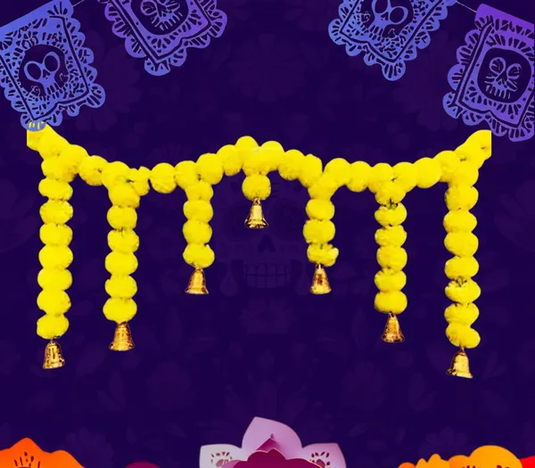 Yellow_Marigold_Toran,_Genda_Phool_Door_Wall_Hangings,_Bandarwal_for_Diwali_Decoration