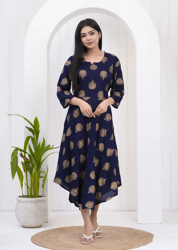 Navy_Rayon_Blend_Printed_Full_Length_Gown_For_Women