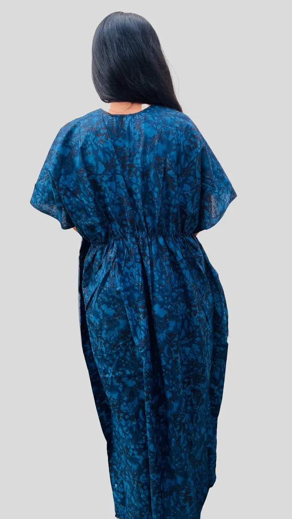 Blue__Cotton__Kaftan_Printed_Long_Nighty_For_Women