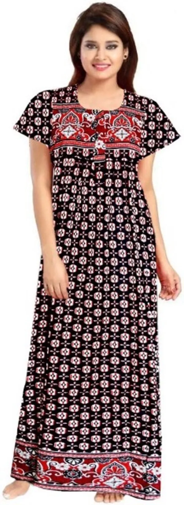 Pink_Cotton_Printed_Long_Nighty_For_Women