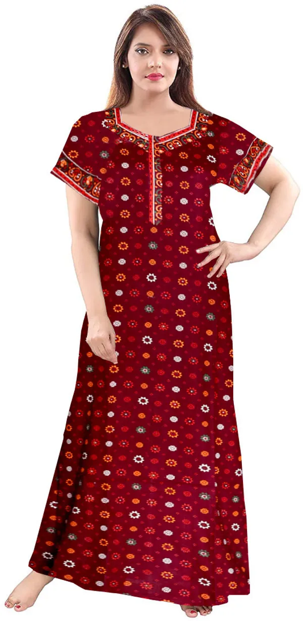 Pack_of_2_Pure_Cotton_Printed_Nighty_For_Women_|_Multicolor