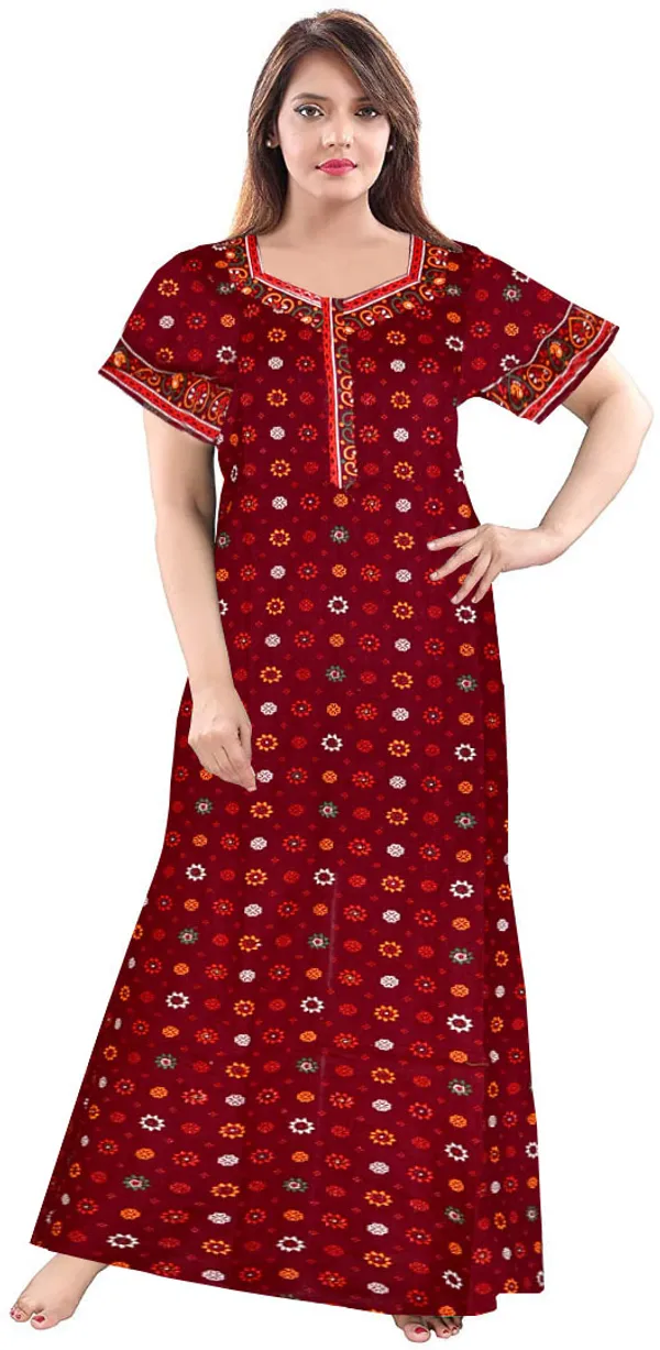 Pack_of_2_Pure_Cotton_Printed_Nighty_For_Women_|_Multicolor