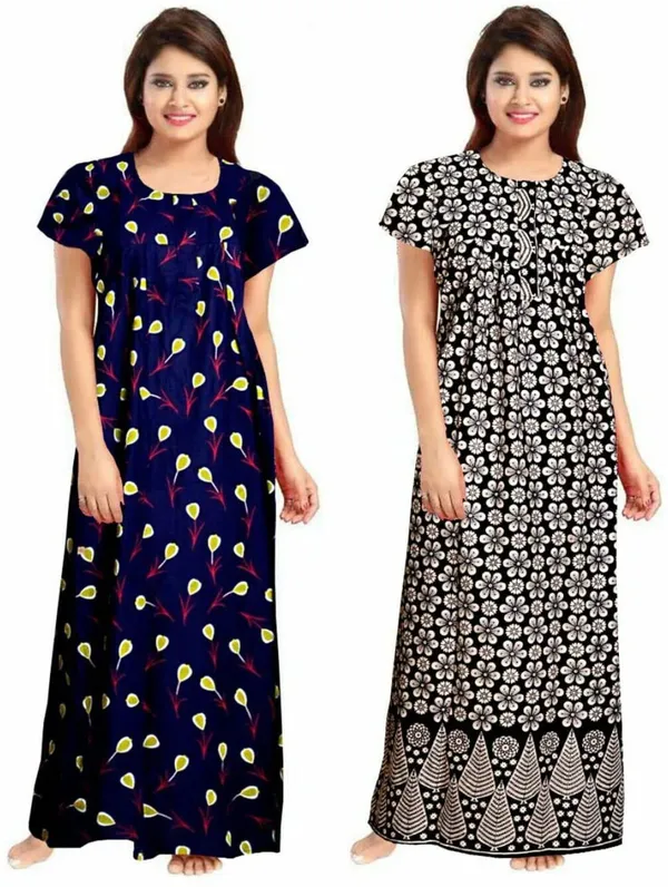 Pack_of_2_Cotton_Printed_Nighty_For_Women_|_Black
