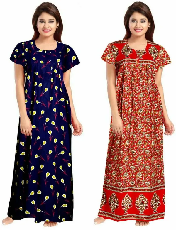 Pack_of_2_Cotton_Printed_Long_Nighty_For_Women_|_Red