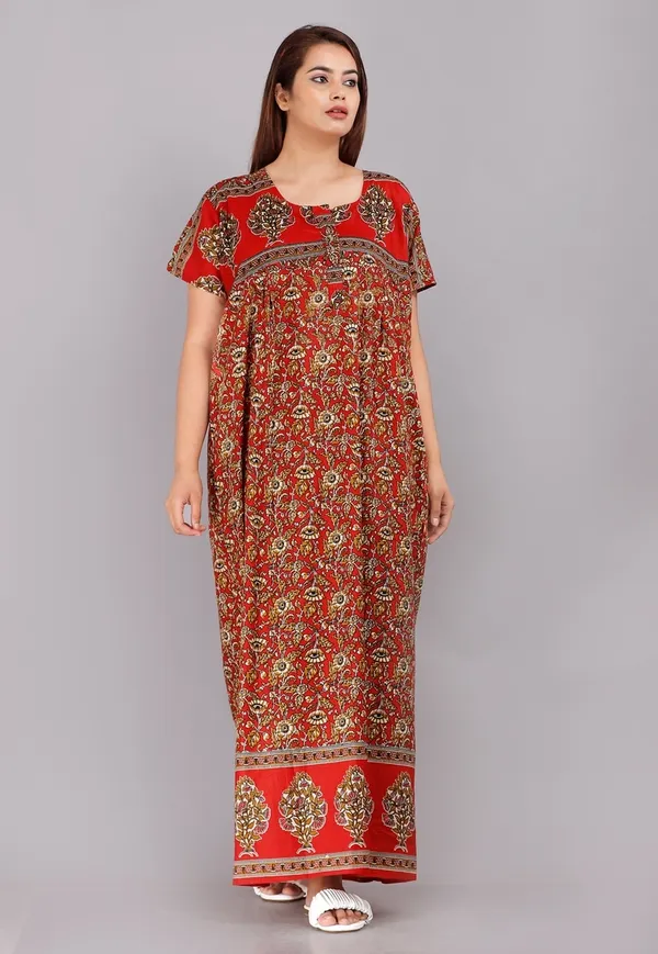 Pack_of_2_Cotton_Printed_Long_Nighty_For_Women_|_Blue