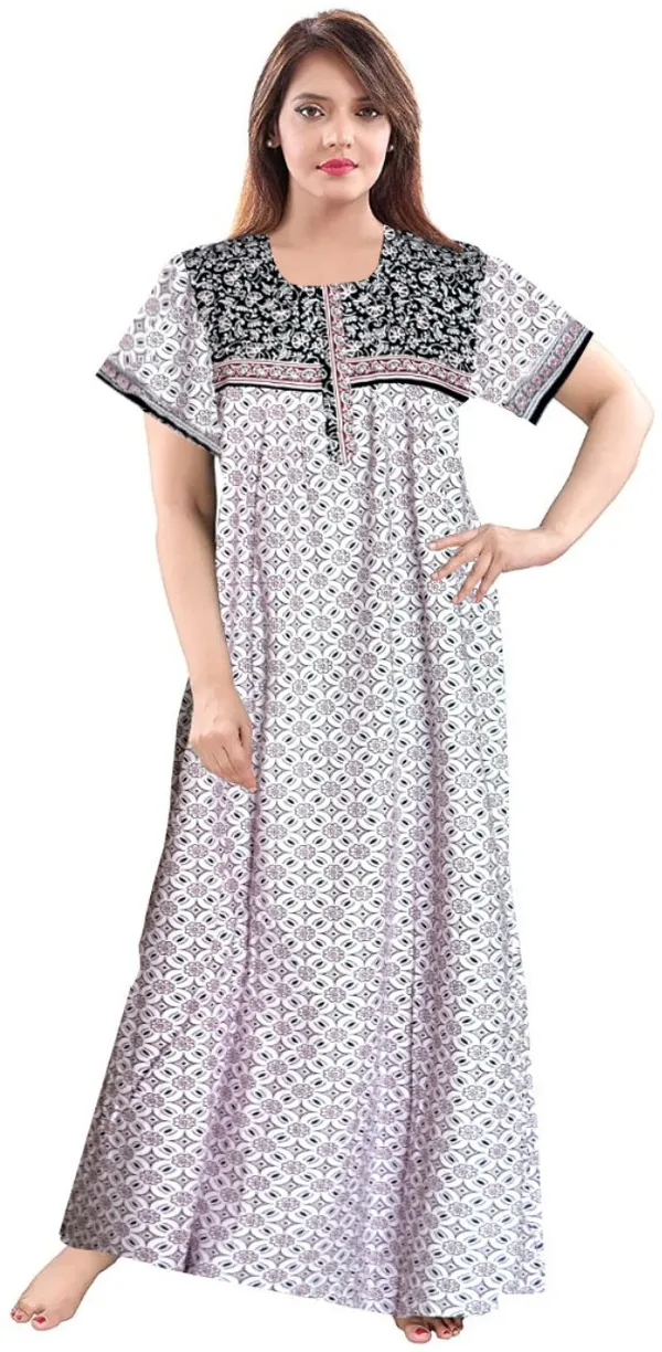 Pack_of_2_Pure_Cotton_Printed_Nighty_For_Women_|_Blue_&_Pink