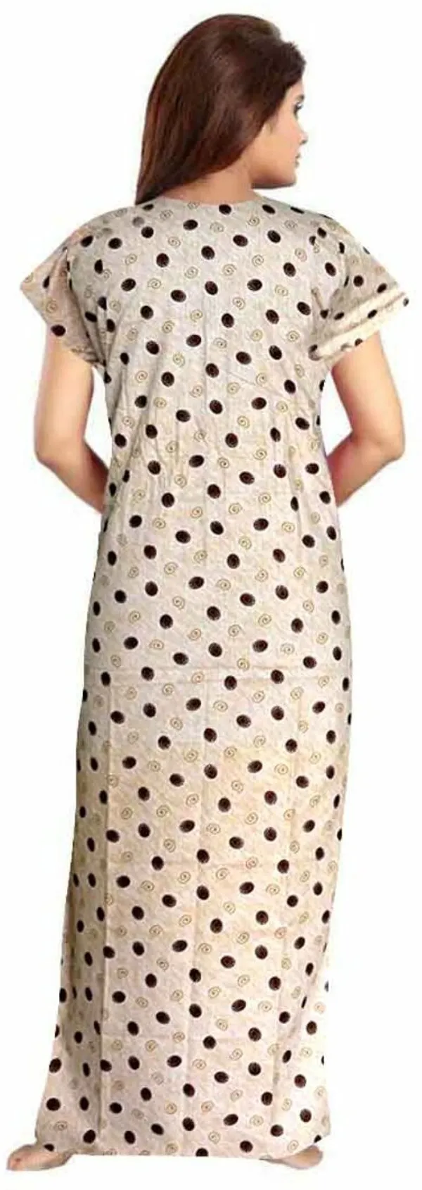 Pack_of_2_Pure_Cotton_Printed_Nighty_For_Women_|_Pink_&_Beige