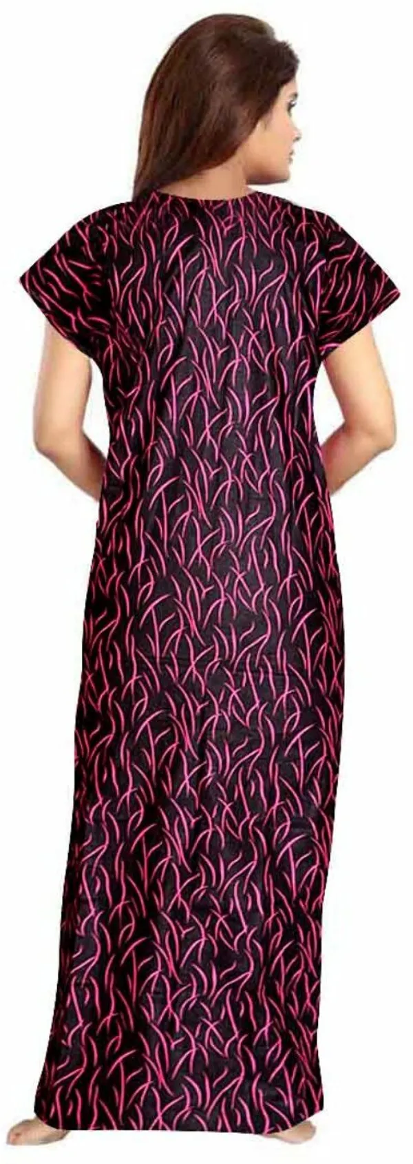 Pack_of_2_Pure_Cotton_Printed_Nighty_For_Women_|_Pink_&_Beige