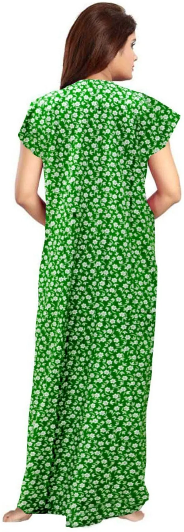 Pack_of_2_Pure_Cotton_Printed_Nighty_For_Women_|_Green_&_Pink_&_Blue