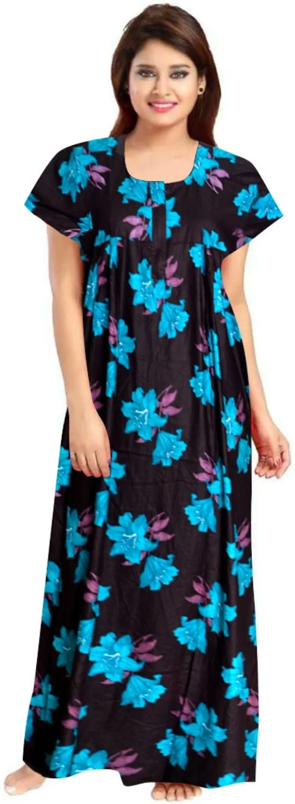 Pack_of_2_Pure_Cotton_Nighty_For_Women_|_Multicolor