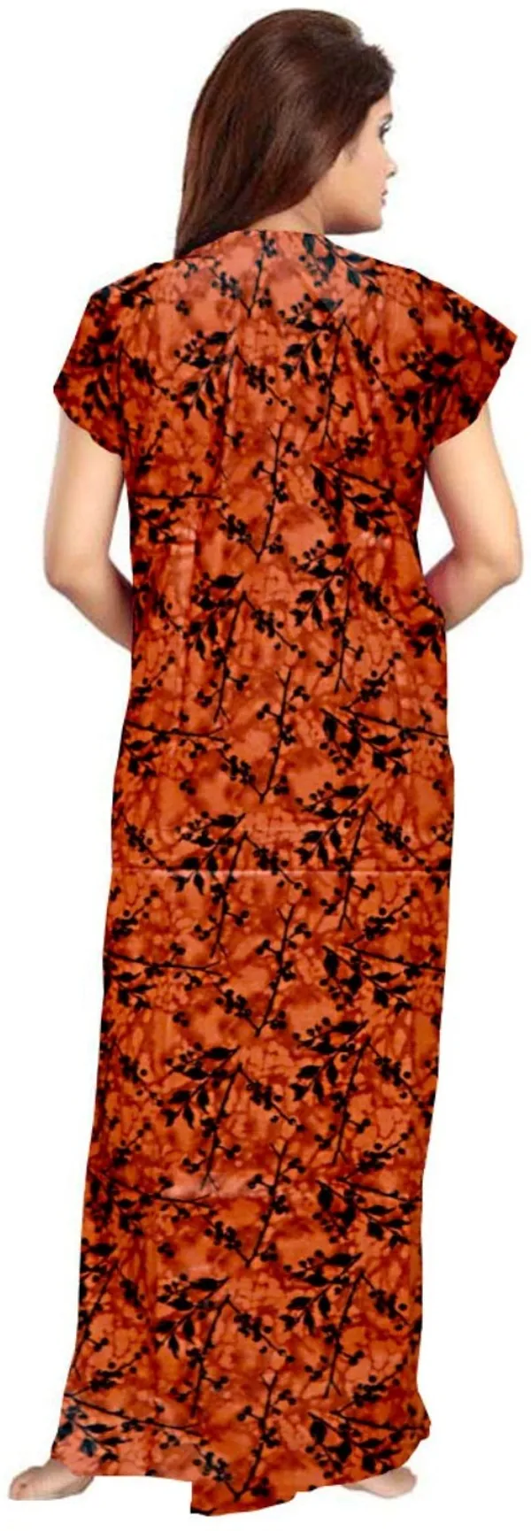 Pack_of_2_Pure_Cotton_Printed_Nighty_For_Women_|_Grey_&_Orange