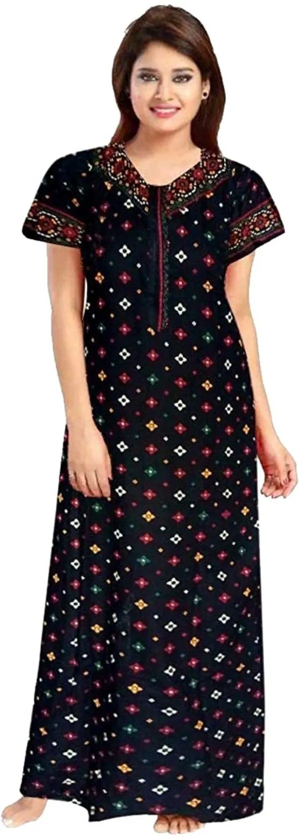 Pack_of_2_Pure_Cotton_Printed_Nighty_For_Women_|_Multicolor