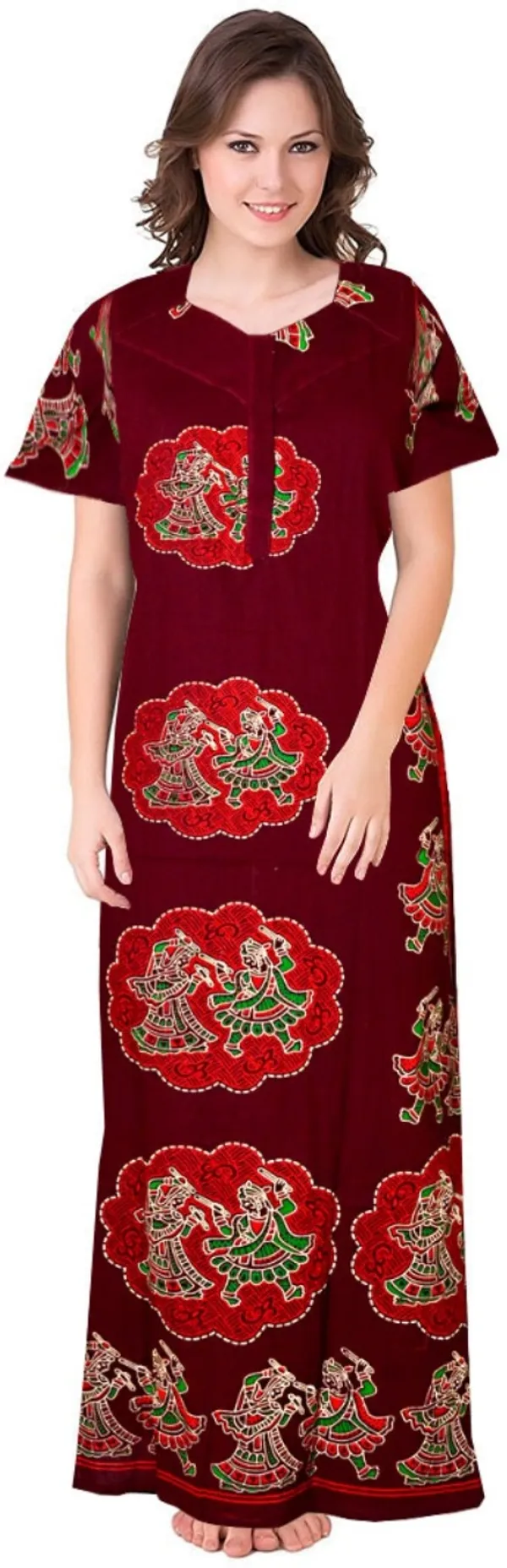 Pack_of_2_Pure_Cotton_Printed_Nighty_For_Women_|_Multicolor
