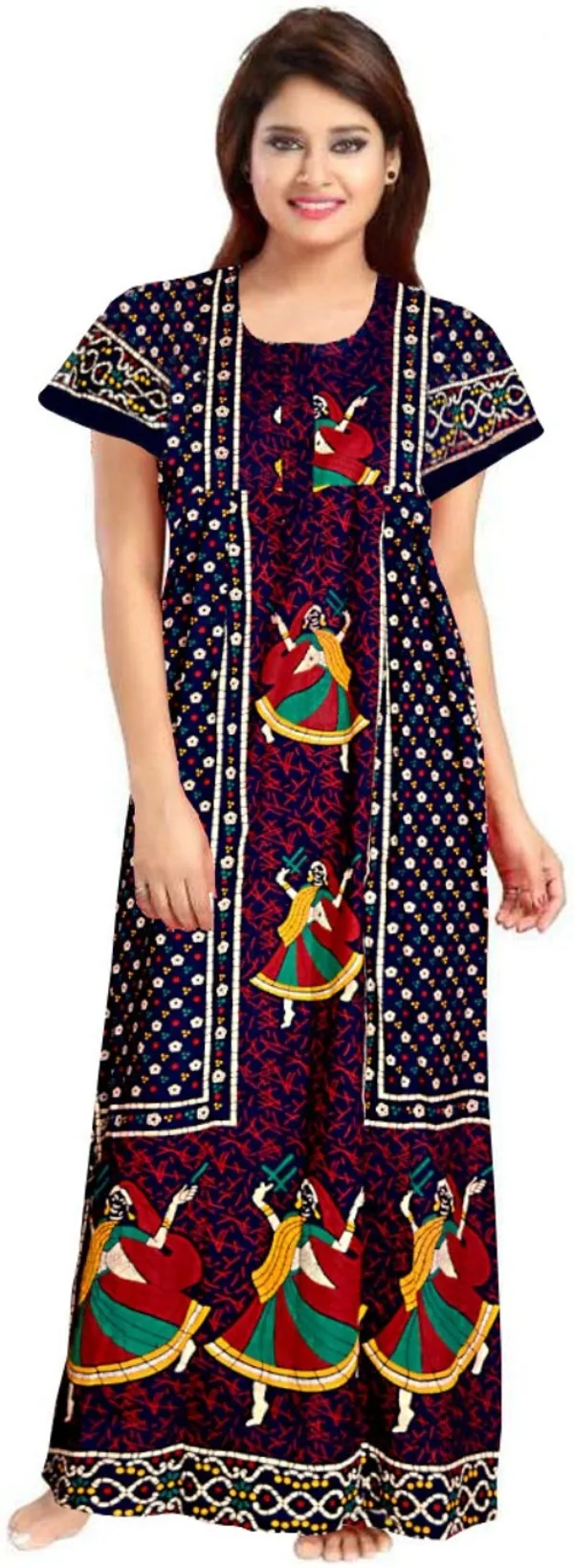 Pack_of_2_Pure_Cotton_Printed_Nighty_For_Women_|_Multicolor