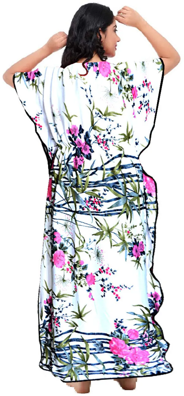 Pack_of_2_Satin_Printed_Long_Kaftan_Nighty_For_Women_|_Blue