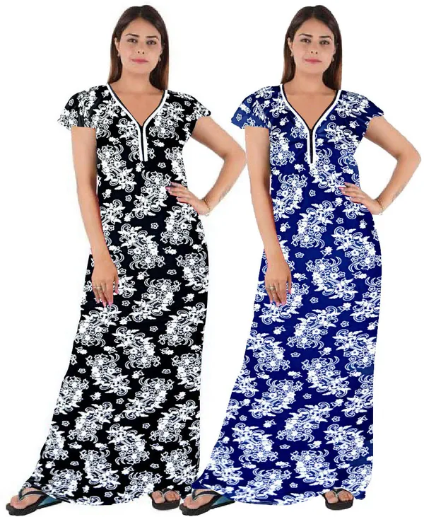 Pack_of_2_Satin_Floral_Nighty_For_Women_|_Multicolor