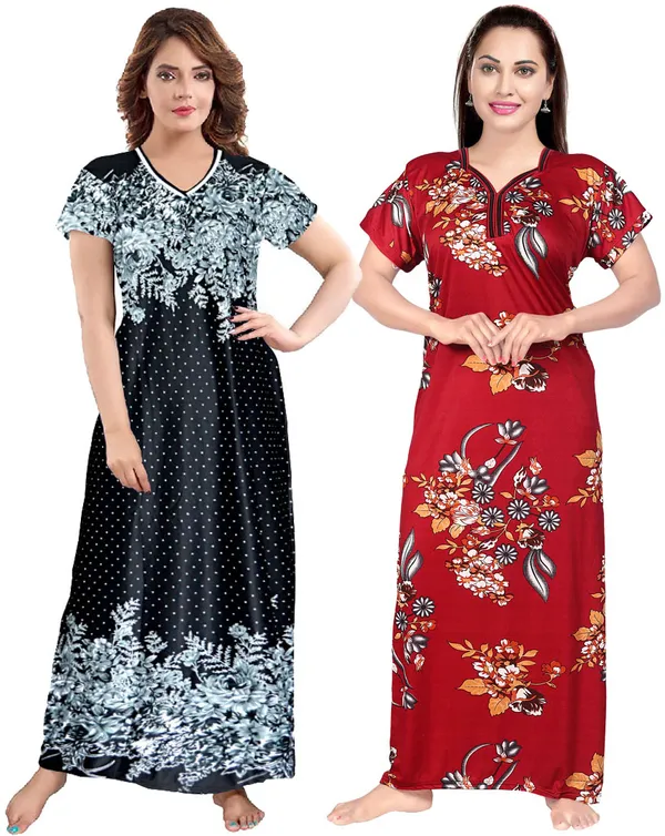 Pack_of_2_Satin_Printed_Long_Nighty_Set_For_Women_|_Multicolor