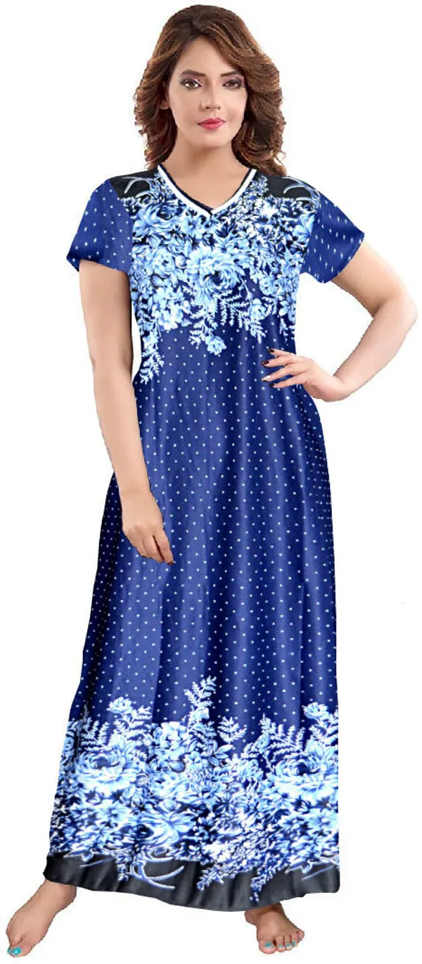 Pack_of_2_Satin_Printed_Nighty_For_Women_|_Blue_&_White