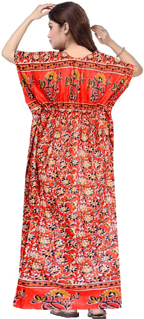 Pack_of_2_Pure_Cotton_Printed_Nighty_For_Women_|_Black_&_Red