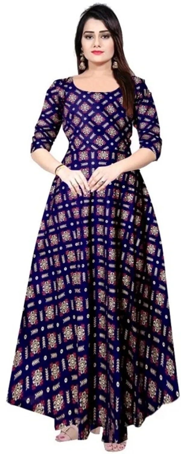 Navy_Rayon_Blend_Printed_Full_Length_Gown_For_Women
