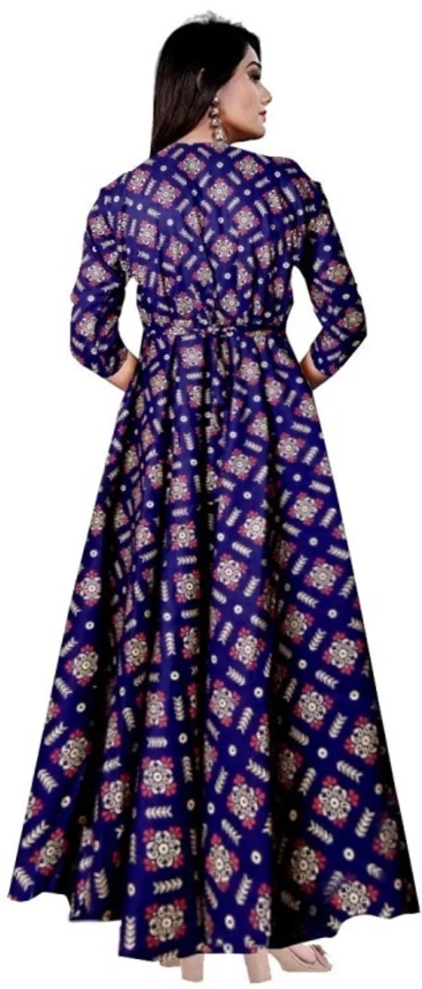 Navy_Rayon_Blend_Printed_Full_Length_Gown_For_Women