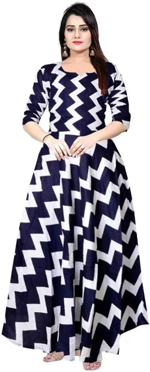Navy_Rayon_Blend_Printed_Full_Length_Gown_For_Women