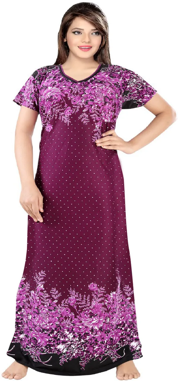Purple_Satin_Floral_Long_Nighty_For_Women