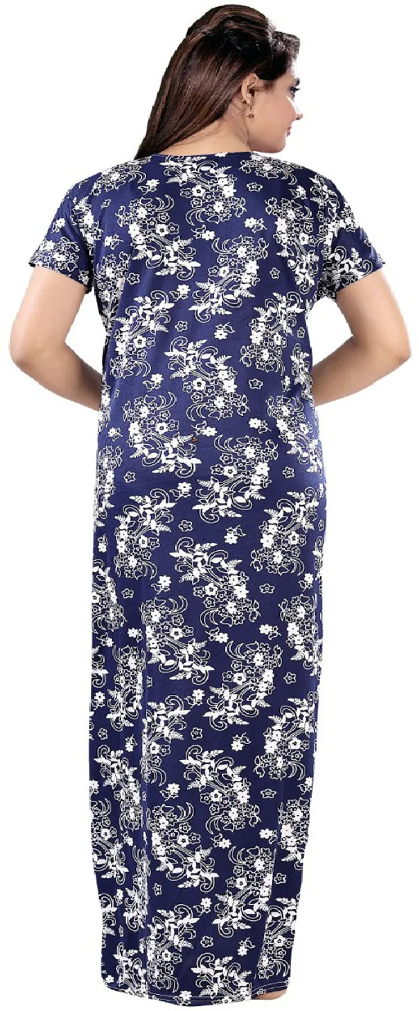 Blue_Satin_Floral_Long_Nighty_For_Women