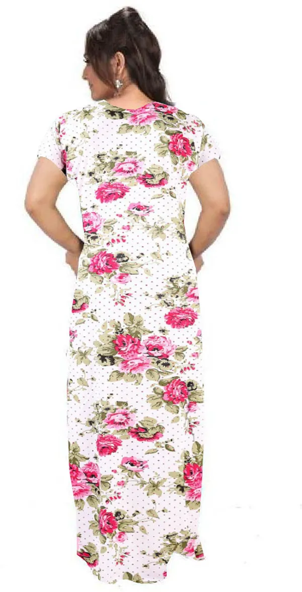 Pink_Satin_Printed_Long_Nighty_For_Women