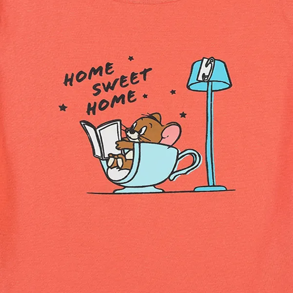 Orange_Fine_Cotton_TShirt_For_Girls