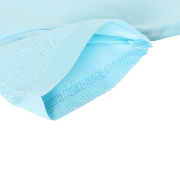Light_Blue_Fine_Cotton_TShirt_For_Girls