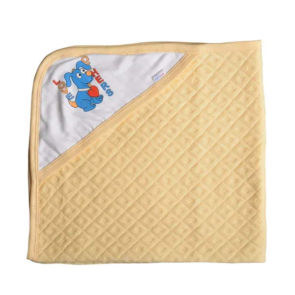 Pack_Of_3_Green_&_Orange_&_Cream_Ultra_Soft_Cotton_Baby_Hooded_Towel___(28_X_28_Inch)