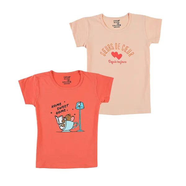Pack_of_2_Multicolor_Fine_Cotton_TShirt_For_Girls