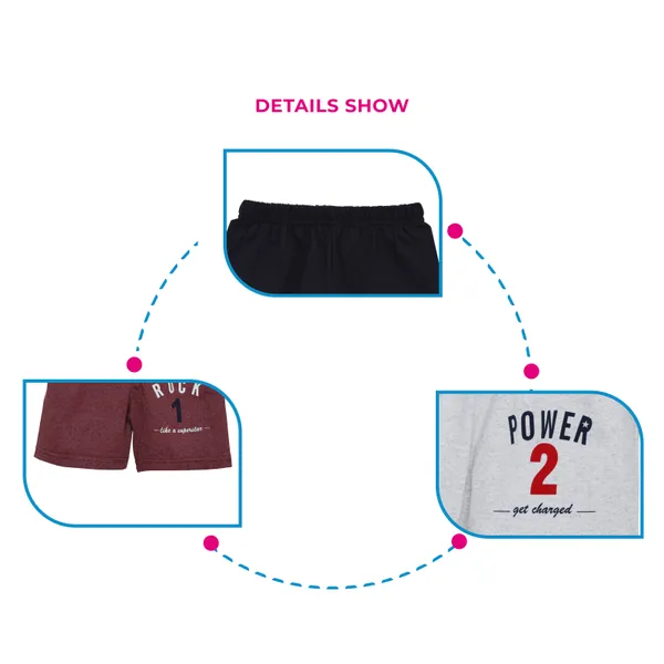 Pack_Of_5__Cotton_Regular_Fit_Shorts_For_Boys_&_Girls