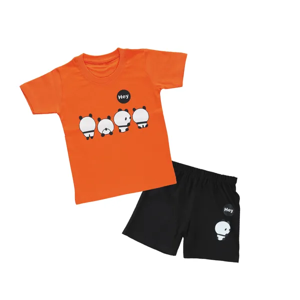 Orange_Cotton_Half_Sleeve_TShirt_&_Shorts_Set_For_Boys
