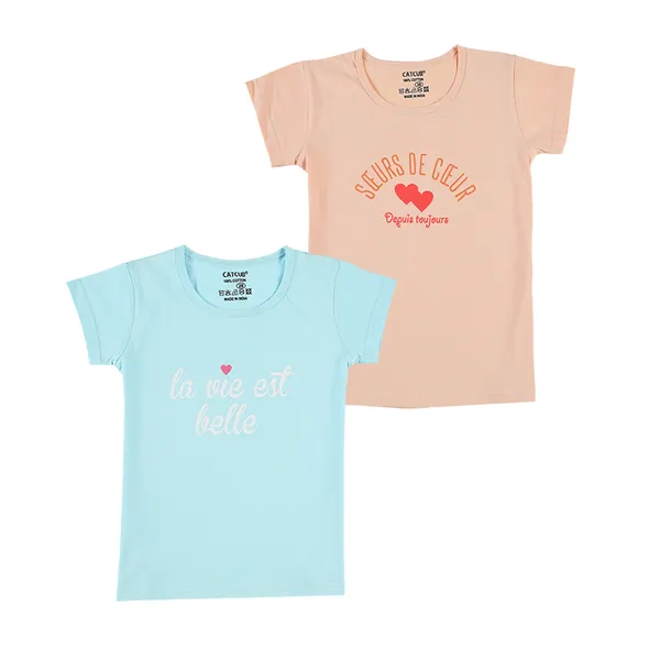Pack_of_2_Multicolor_Fine_Cotton_TShirt_For_Girls