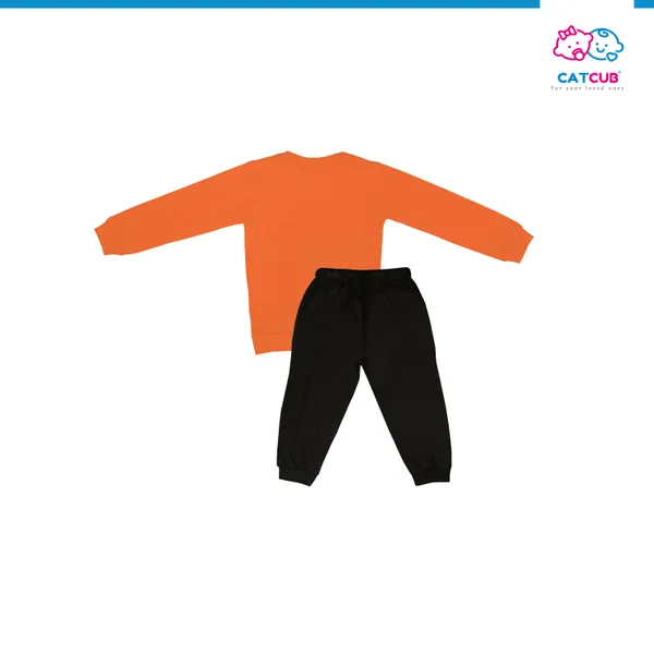 Orange_Cotton_Panda_Printed_TShirt_&_Pant_Set_For_Boys