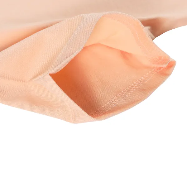 Peach_Fine_Cotton_TShirt_For_Girls