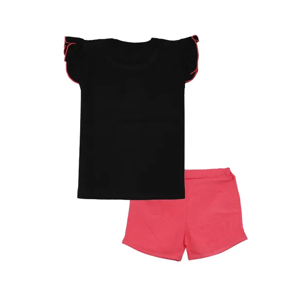 Black_Fine_Cotton_Fancy_Top_&_Shorts_Set_for_Girls